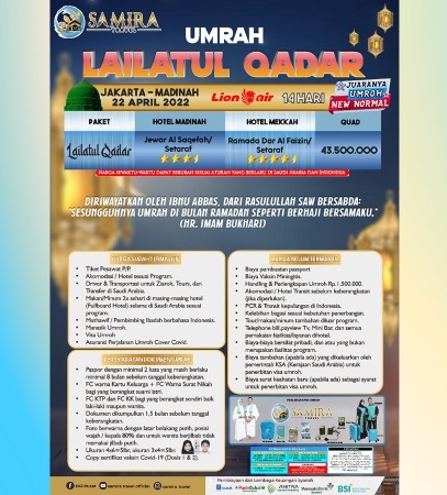Promo Umroh Murah Bekasi